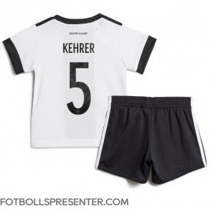 Tyskland Thilo Kehrer #5 Hemmatröja Barn VM 2022 Kortärmad (+ korta byxor)